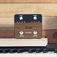 Vista 8 de Donner Pedal de giro de página inalámbrico Teleprompter App Control Pedal de pie para tabletas teléfonos recargables