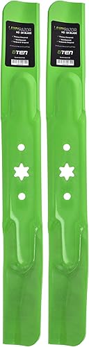 Miniatura 3 de 8TEN Kit de cuchillas de elevación alta para MTD Cub Cadet Troy Bilt 42 pulgadas cubierta RZT L42 S42 SX42 LT1500 LTX1040 LTX1042 LTX1045