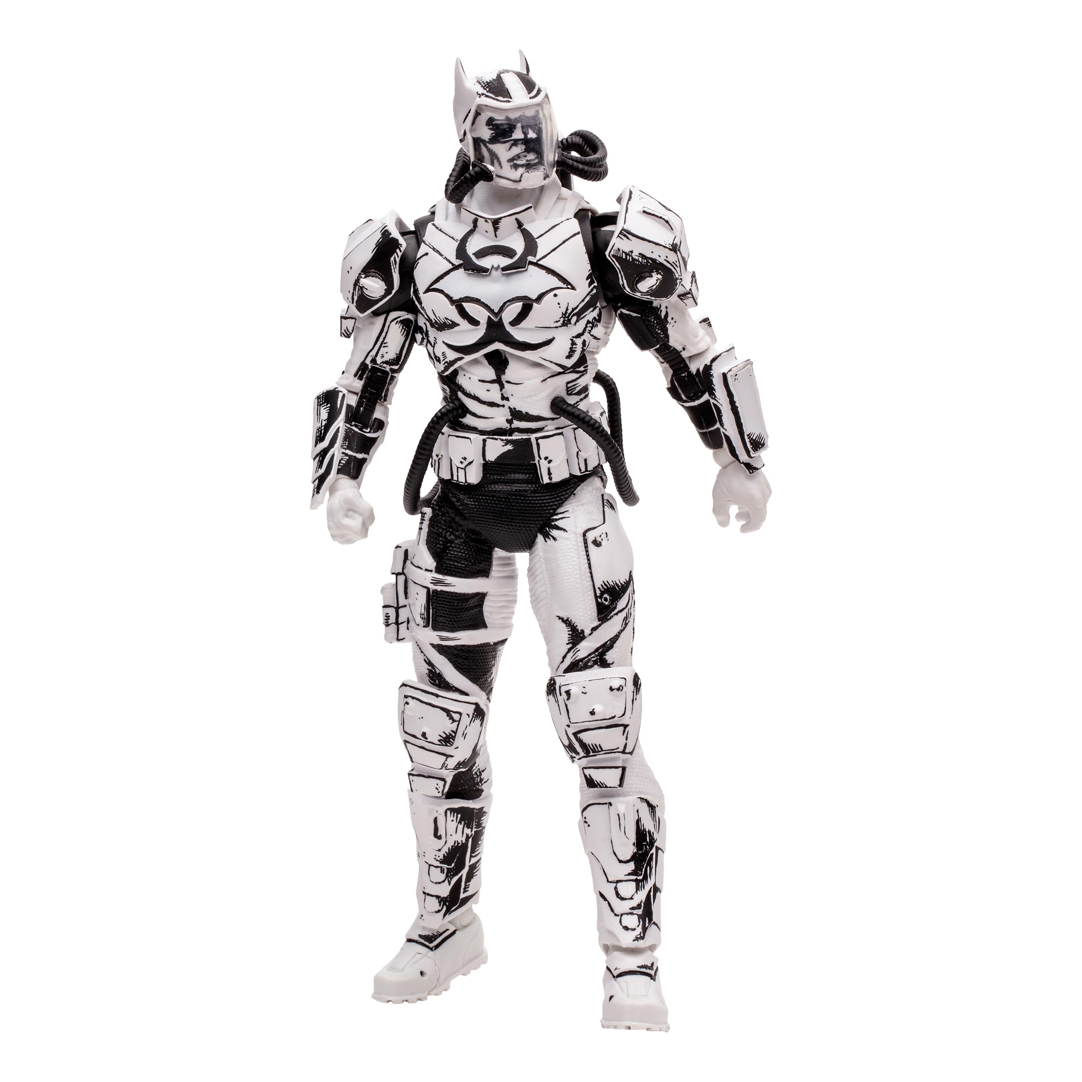 McFarlane DC Multiverse Batman con Hazmat Suit, Figura articulada con Traje edición dibujante de 17 cm en Caja Exclusiva, Base y Tarjeta Coleccionable, Fans coleccionistas, +12 años, Bizak (64387047)