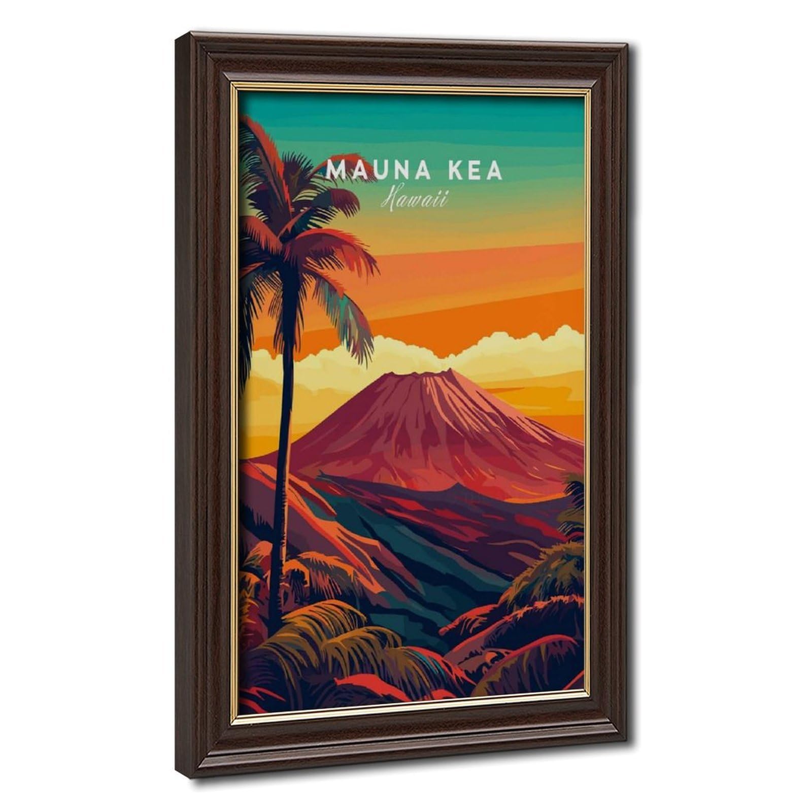 Bareronor Mauna Kea (2) Canvas Poster Bedroom Decor Landscape Office Room Decor Gift 20" L X 30" W
