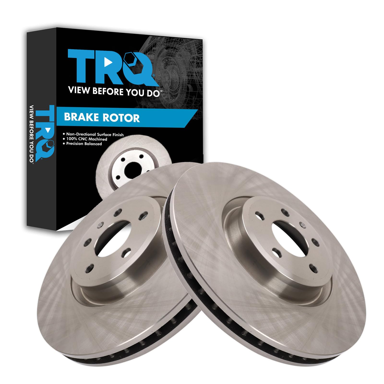 Amazon.com: TRQ Front Brake Rotor Set Compatible with 2020-24 Audi