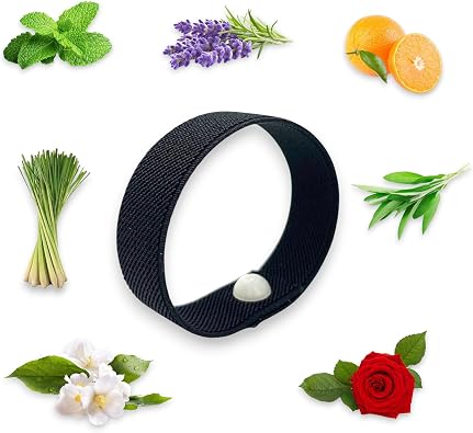 AcuBalance Sleep Bracelet for Stress, Sleeping & Relaxation Scented Acupressure Band Restlessness, Tension, Mental Clutter - Slip On Comfort Fit