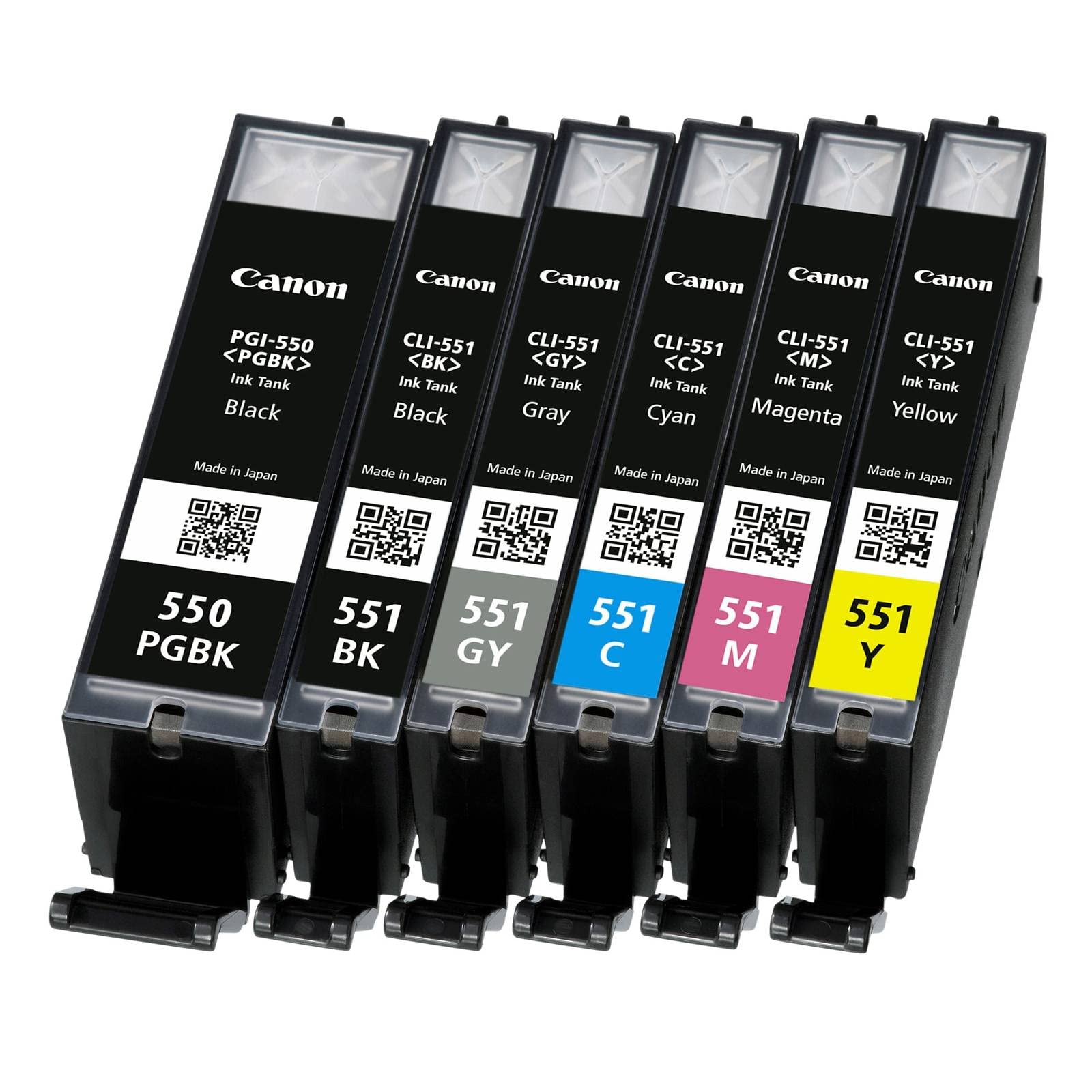 Canon PGI-550 + CLI-551 Multipack Cartouches d'encre d'origine