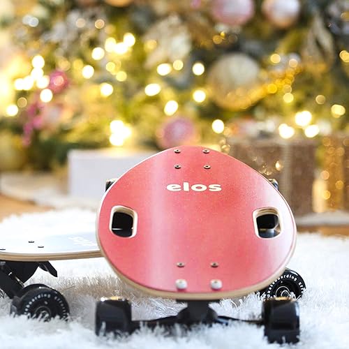 Miniatura 8 de ELOS Skateboard Complete Lightweight - Mini Longboard Cruiser Skateboards Construido para principiantes y viajeros urbanos. Listo para regalo,