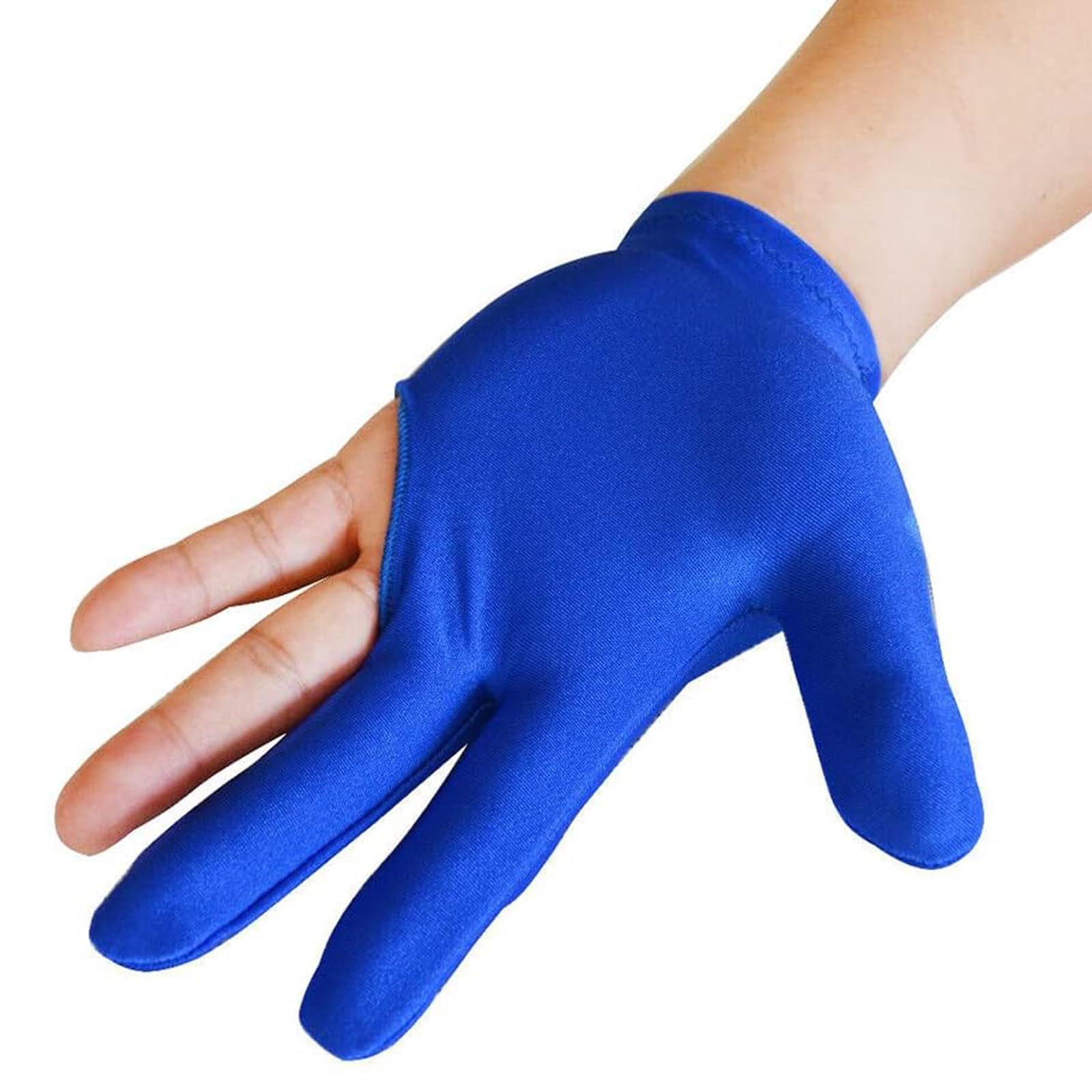 6Pcs Guantes de Billar Mano Puente Izquierda，Guante de Billar,Tokaneit Guante de Billar,Guantes de Billar, Unisex, elásticos, para Accesorios de Billar