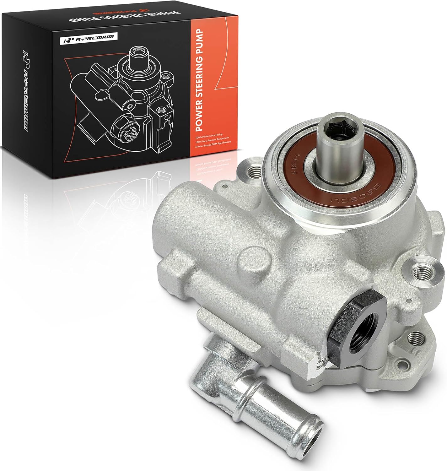 A-Premium Power Steering Pump Compatible with Cadillac CTS 2008-2014, 3.0L 3.6L, AWD