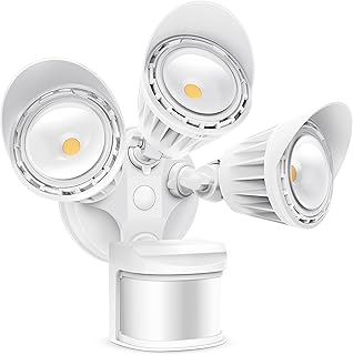 Sponsored Ad - SAATLY 30W LED Security Lights Motion Sensor Light Outdoor, 3000LM Motion Security Light, Waterproof IP65, ...