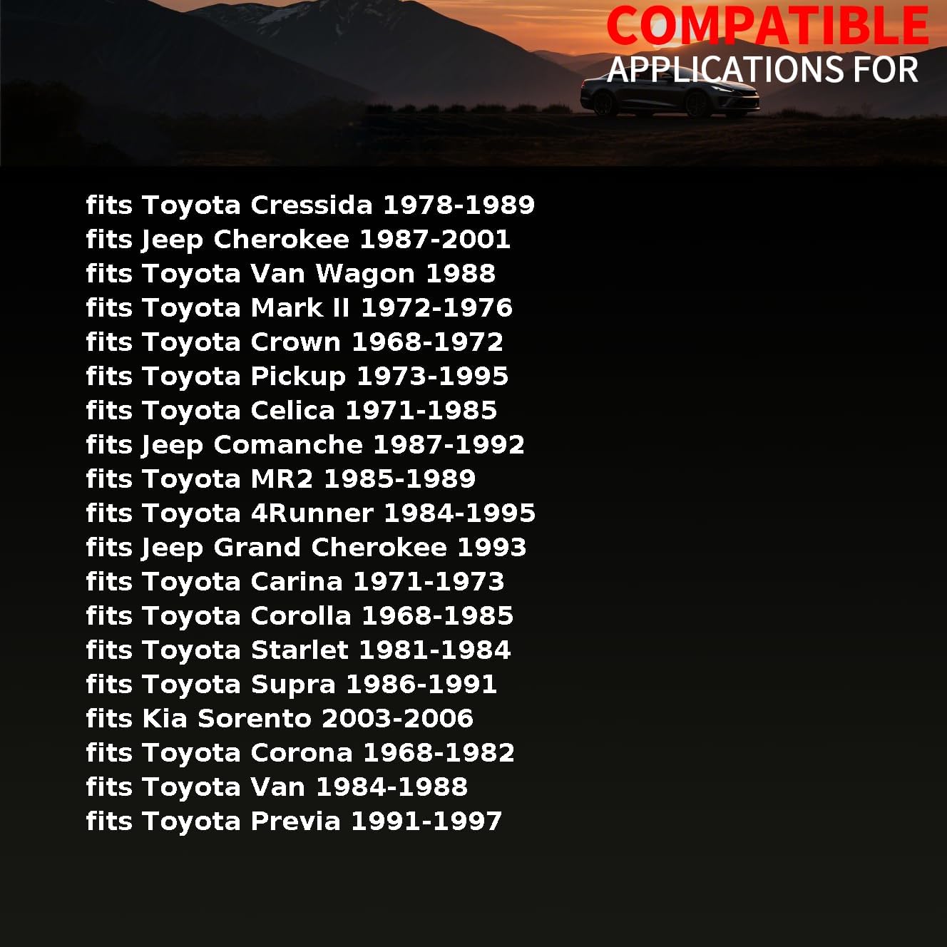 Automatic Transmission Seal Rear fits Jeep Comanche 1987 1988 1989 1990 1991 1992 1 Pcs