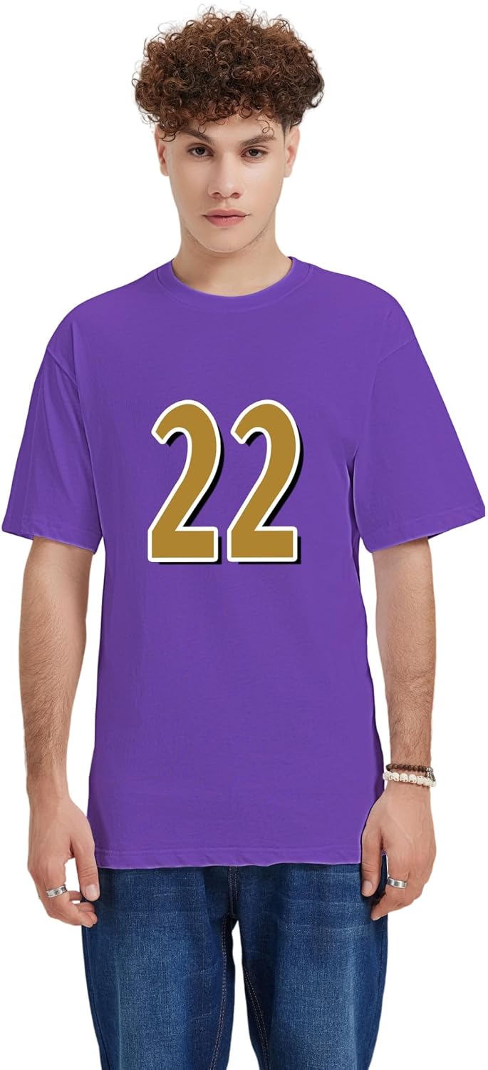 Mens/Women/Kid Football Stitched T-Shirt