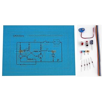 DIY Kit - Monostable multibivrator Using Transistor : LGSK017 Science Project Model