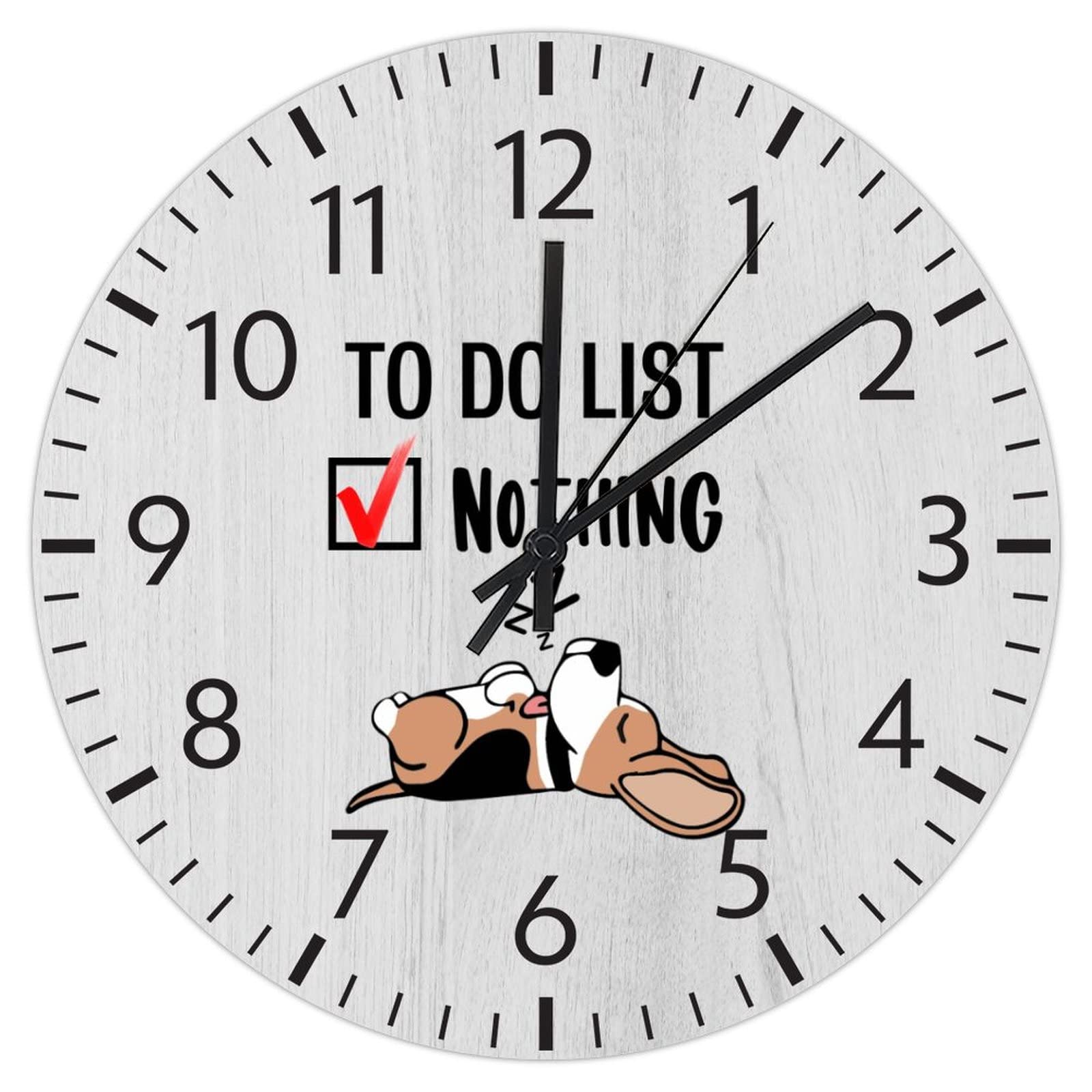 Horloge murale cuisine et salon My Plan au design moderne en PVC