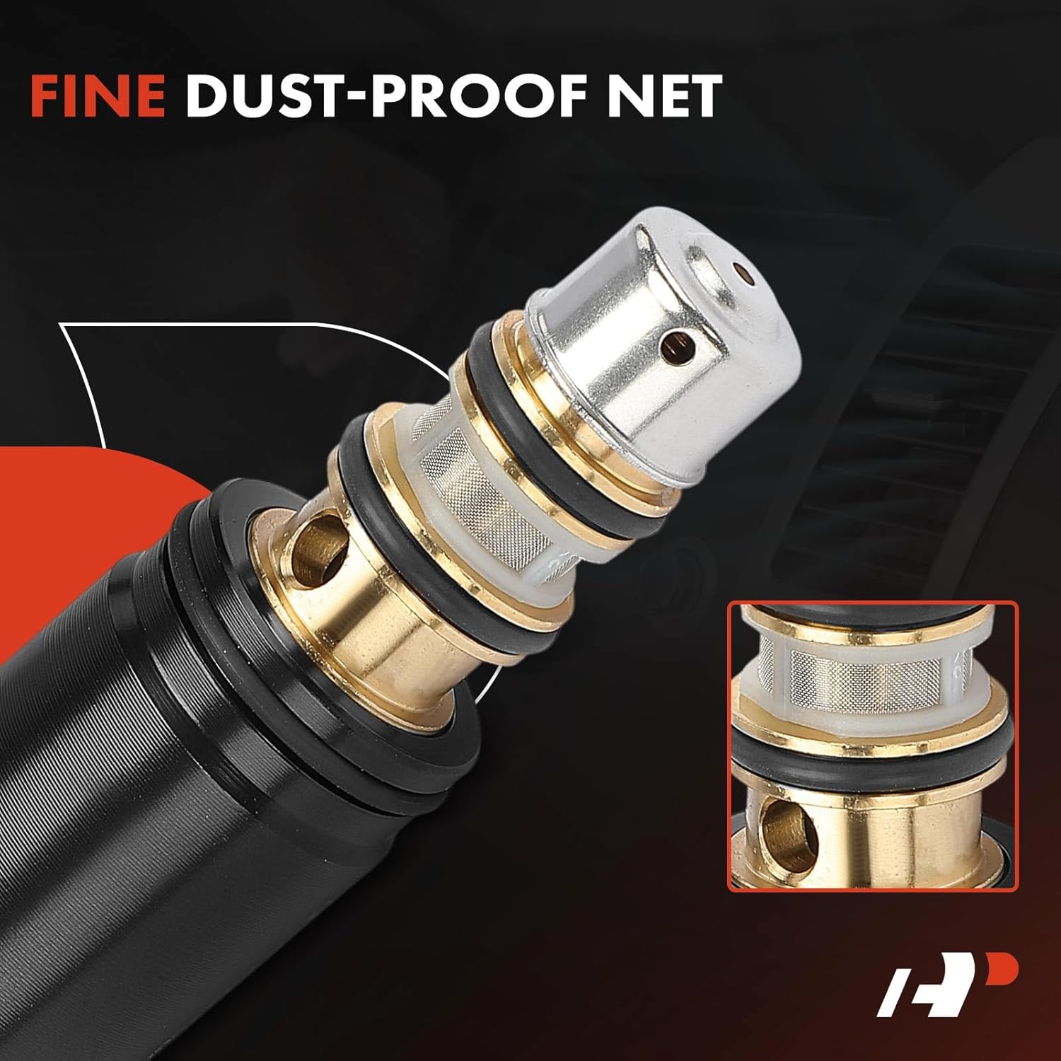 A-Premium AC Compressor Control Solenoid Valve 7SEU16C, 7SEU17C, 6SEU14C, 6SEU12C Compatible with Mercedes-Benz A209/C209 Series CLK500 2003 2004 2005 2006