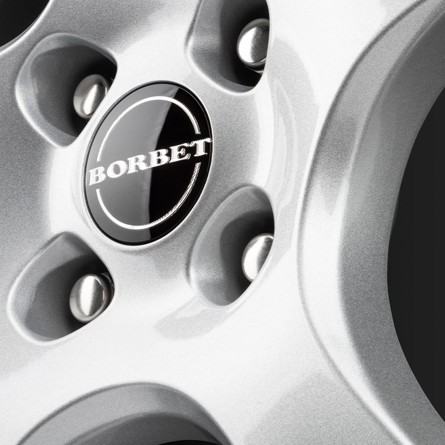 4x Borbet Felgen F 6.0x15 ET40 4x100 brilliant silver kompatibel mit Renault Captur Clio Grand Modus Mégane Scénic Zoe