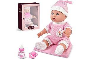 12' Baby Doll Set for Toddlers Ages 1-3