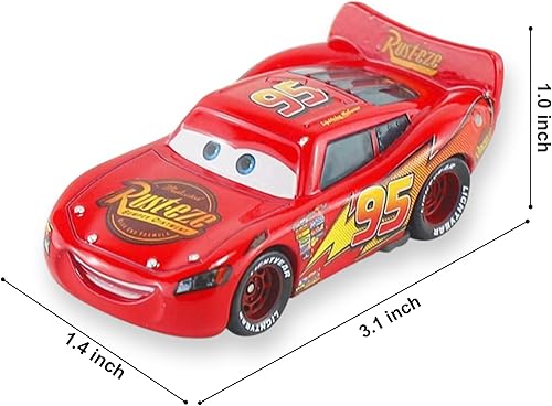 Miniatura 104 de Coches de juguete de carreras de fundición a presión, material de aleación de seguridad para niños, caja de color de belleza para cumpleaños de tu