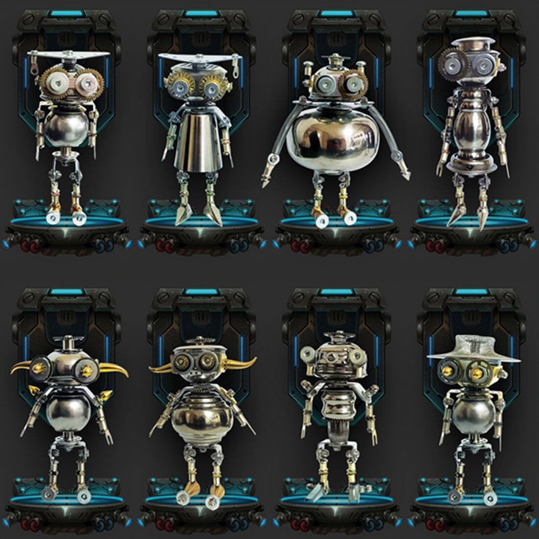 Zestaw narzędzi do puzzli metalowych 3D Puzzle metalowe 3D Mechaniczne zestawy modeli międzygwiezdnej wymiany kulturowej, 1200 sztuk Puzzle 3D ze stali nierdzewnej