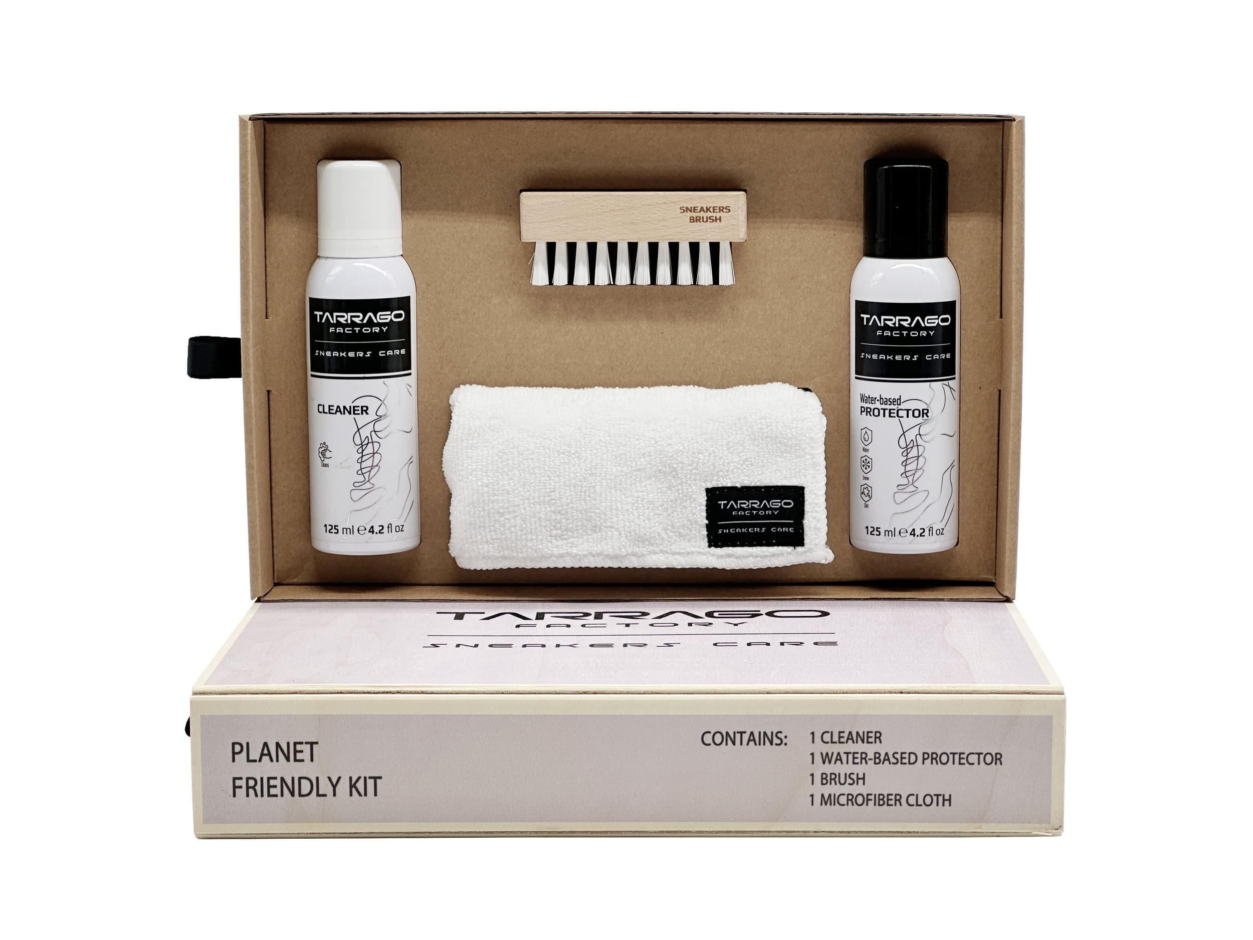 Tarrago Planet Friendly Kit | Spezielles Set für die Pflege von Schuhen, durchsichtig, Einheitsgröße