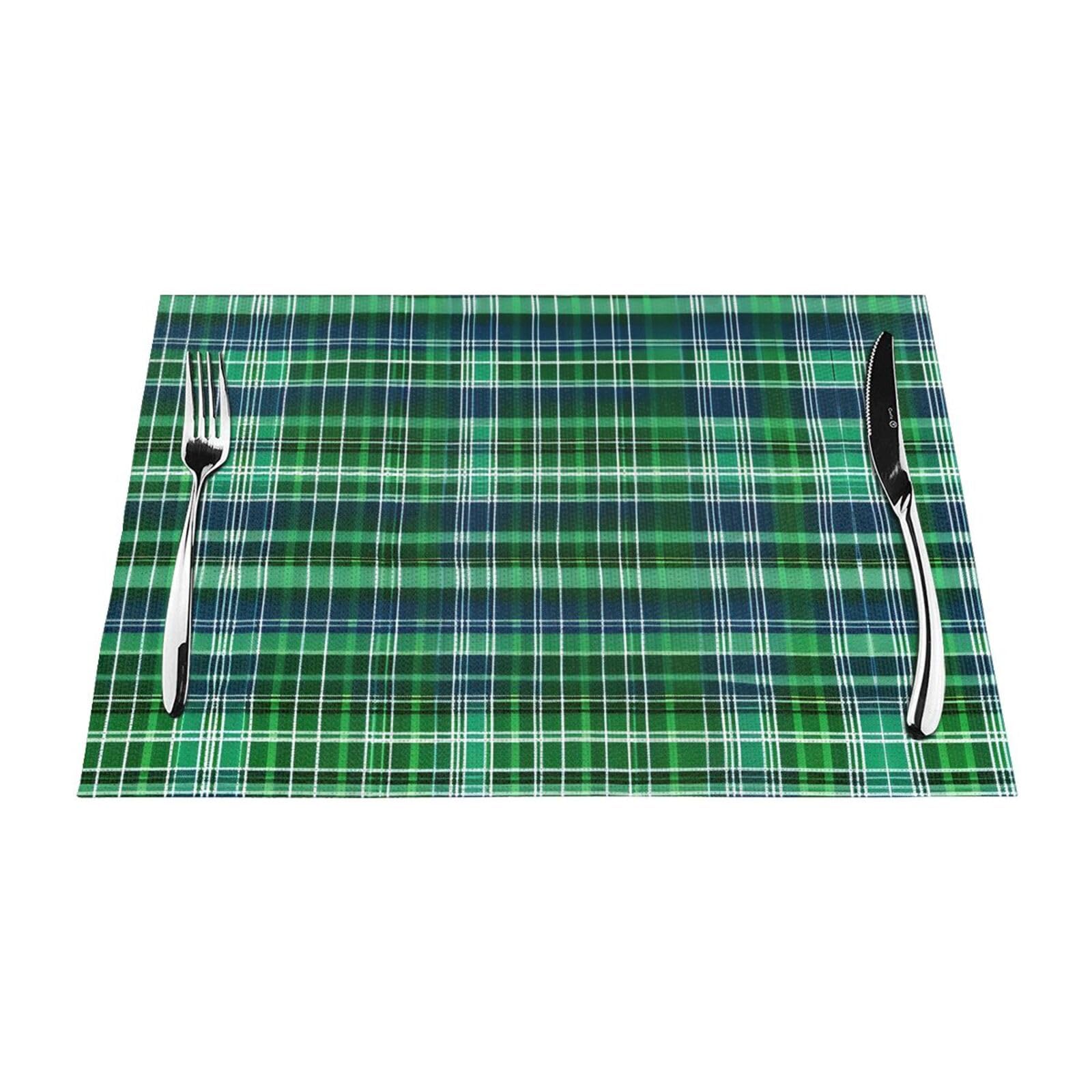 Sets de table tartan écossais pour vos repas conviviaux en famille