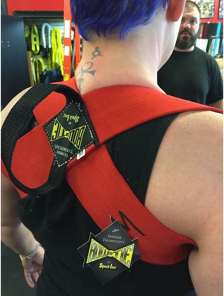 Bowtie Spud Formal Posture Support Brace No Rounded Shoulders Donnie Thompson (X-Large: 225 lbs. – 255 lbs.)
