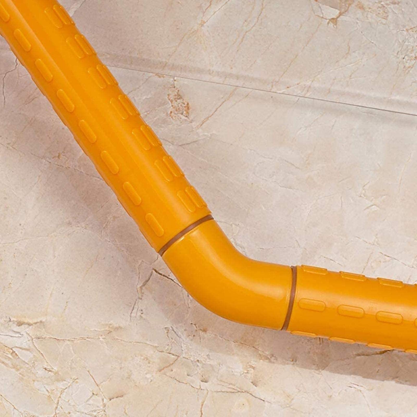 Barras de Agarre para Manijas de Baño Barras de Agarre para Bañera Barras de Agarre para Inodoro Pasamanos Manija de Ducha de Baño Pasamanos de Seguridad para Baño de Nylon Antideslizante/Amarillo