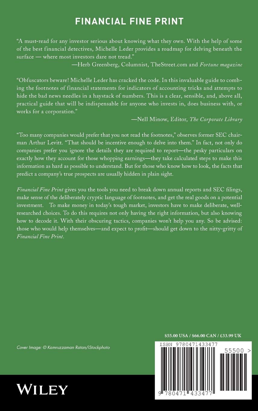 Financial Fine Print: Uncovering a Company's True Value