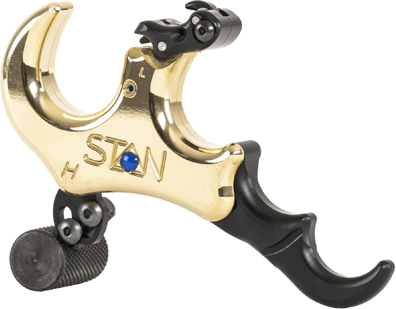 Stan OnneX Hinge Archery Release – Micro-Adjustable Hinge with Draw Control, Click Options, and Modular Fit for 3 or 4 Fingers