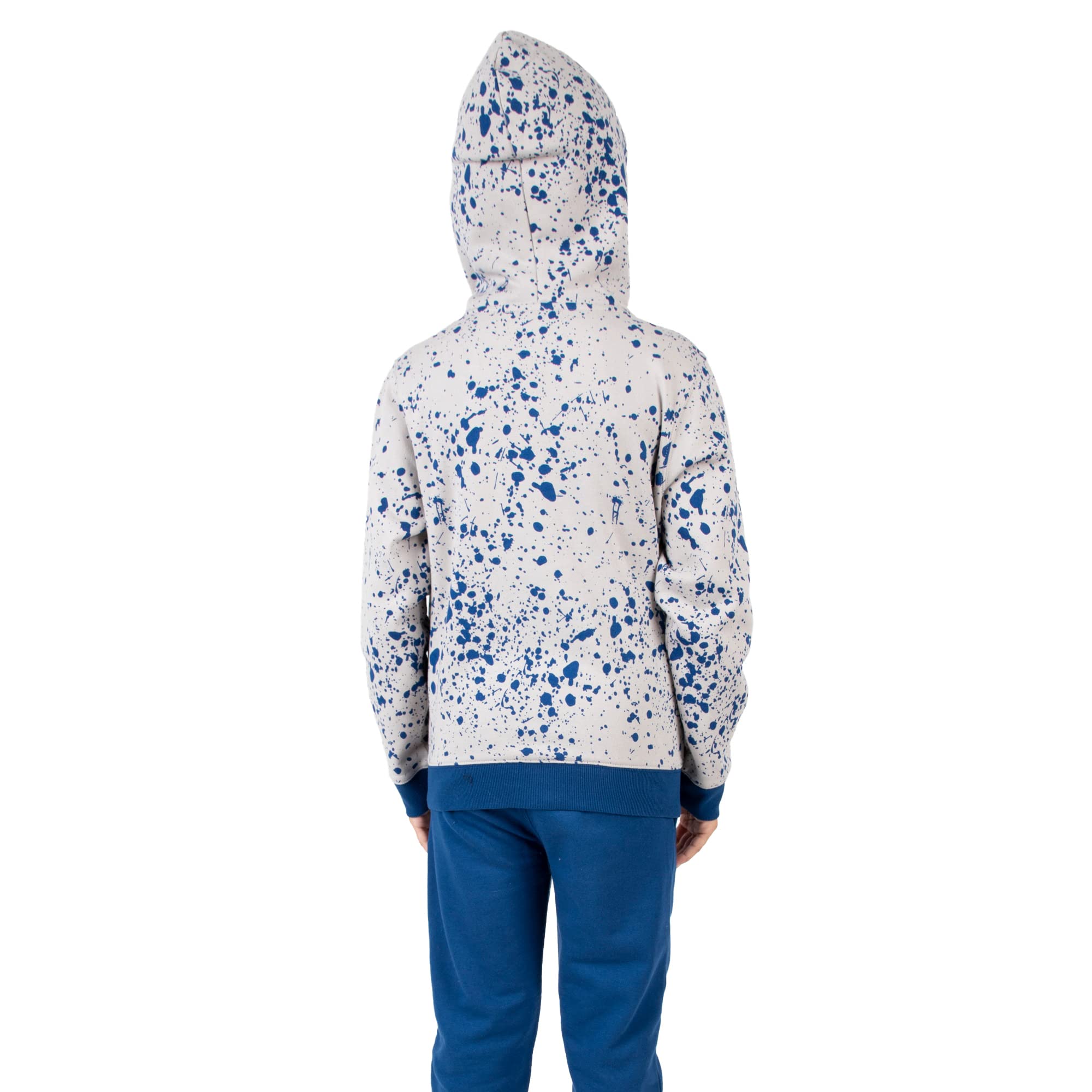 Naruto Classic Youth Boys Sudadera con capucha y pantalones deportivos azul marino, Blue, X-Large