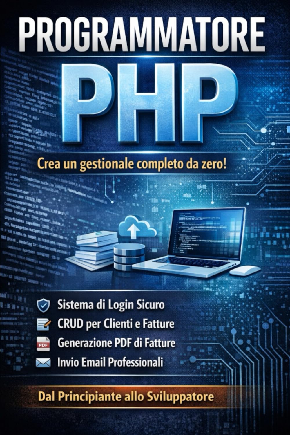 Programmatore PHP: Da Zero a Web Developer Creando un Gestionale Reale con MySQL, MVC, Login e CRUD: Guida pratica passo-passo per imparare PHP ... applicazioni vere anche senza esperienza