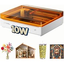 xTool M2 10W Laser Engraver, Class 1 Enclosed Engraving Cutting Machine