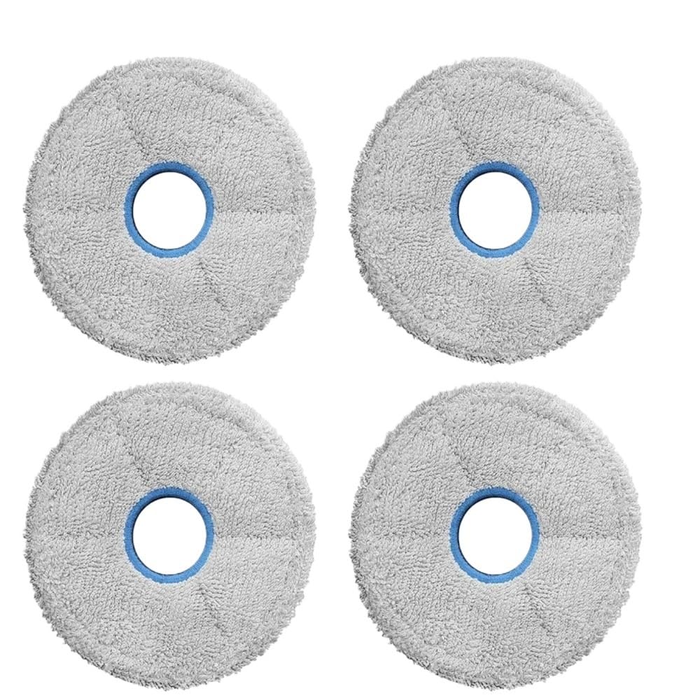 VIXWDRUTY Mop Cloth Compatible，Compatible For Dreame，X50Ultra/ X50 UltraComplete/ X50 Master/ S50 Ultra Matrix10 Ultra Robot Vacuum Cleaner(4pcs)