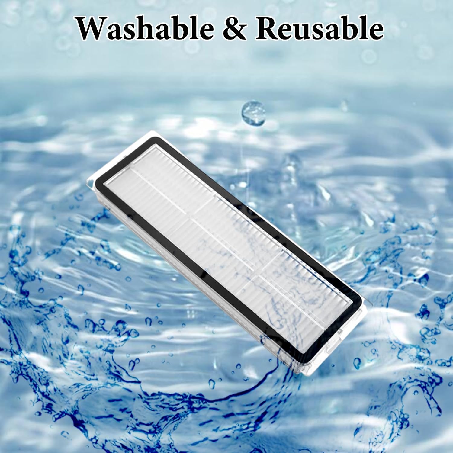 Chuancheng 10Pcs HEPA Filter Replacement for Dreame L10s Ultra/L10 Ultra/L10s Pro/D10 Plus Vacuum Cleaner