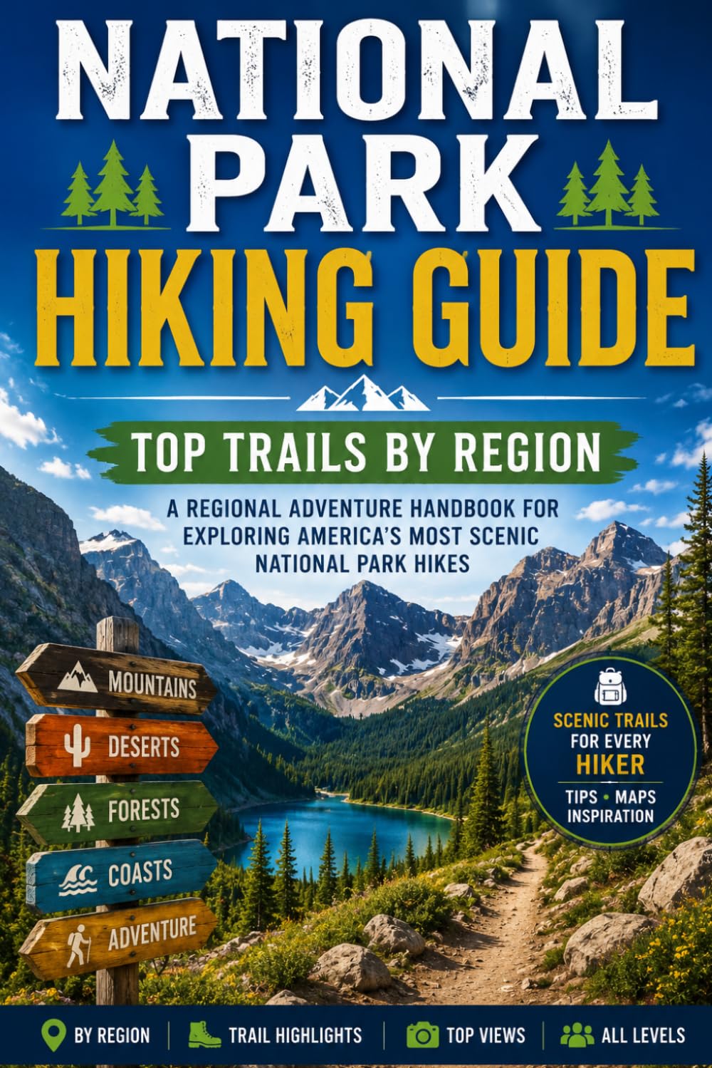 National Park Hiking Guide: Top Trails by Region — The Complete Hiker's Companion to America's Greatest National Parks, Scenic Routes, and Bucket List Adventures