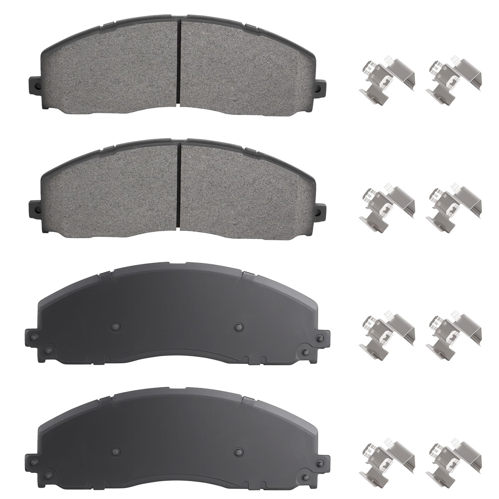 ILONPA Front Semi-Metallic Brake Pads