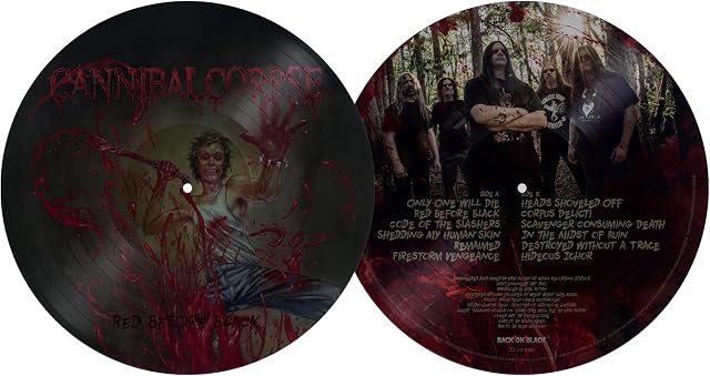 Red Before Black (Picture Disc) por Cannibal Corpse, capa do álbum