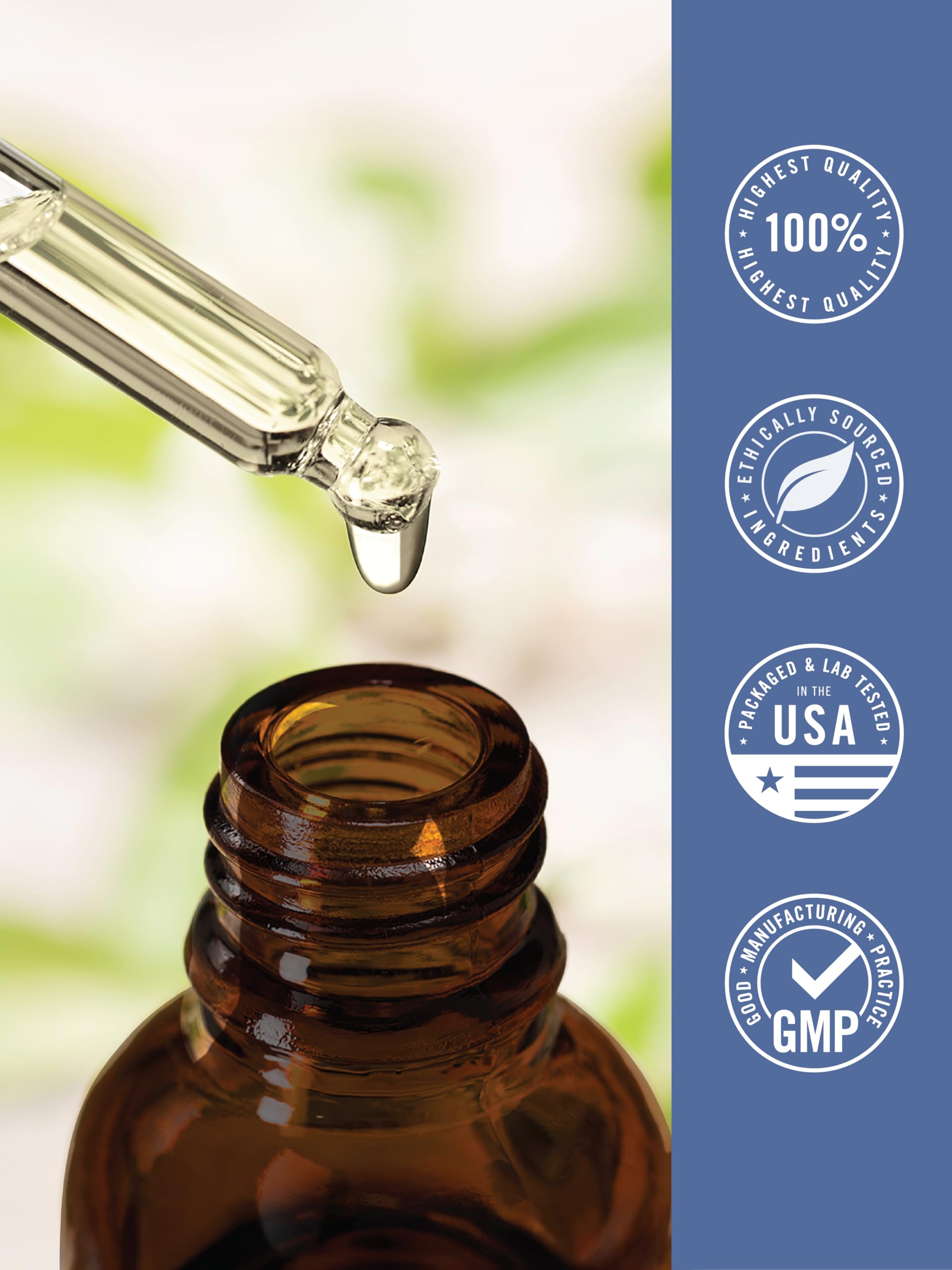 Carlyle L-Methylfolate Drops 1mg | 2 Fl Oz | Liquid Sublingual — Amazon image 7