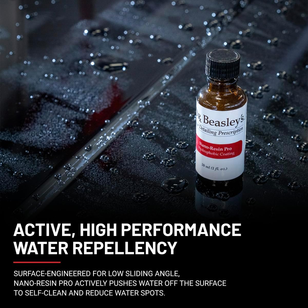 Dr. Beasley's Nano-Resin Pro Kit - Protects Auto Paint Finishes, Self-Heals Fine Scratches, Repels Water, Resists Oxidation & Chemicals for 25 Years