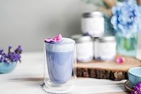 Vista 5 de Ancient Choice - Blue Matcha (50 grams) Butterfly Pea Flower Powder Tea Medium Grind Sun-dried in Thailand Non-GMO No Plastic