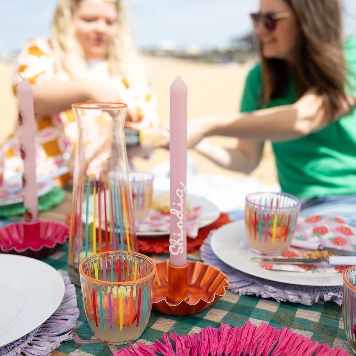 Talking Tables Drinking Glass Glass Pitcher With Lid Glass Carafe With Handle And Spout Iced Tea Glass Pitcher Heat Glass Jug Pitcher Fridge Lemonade Hot Cold Water Cl Water Glass