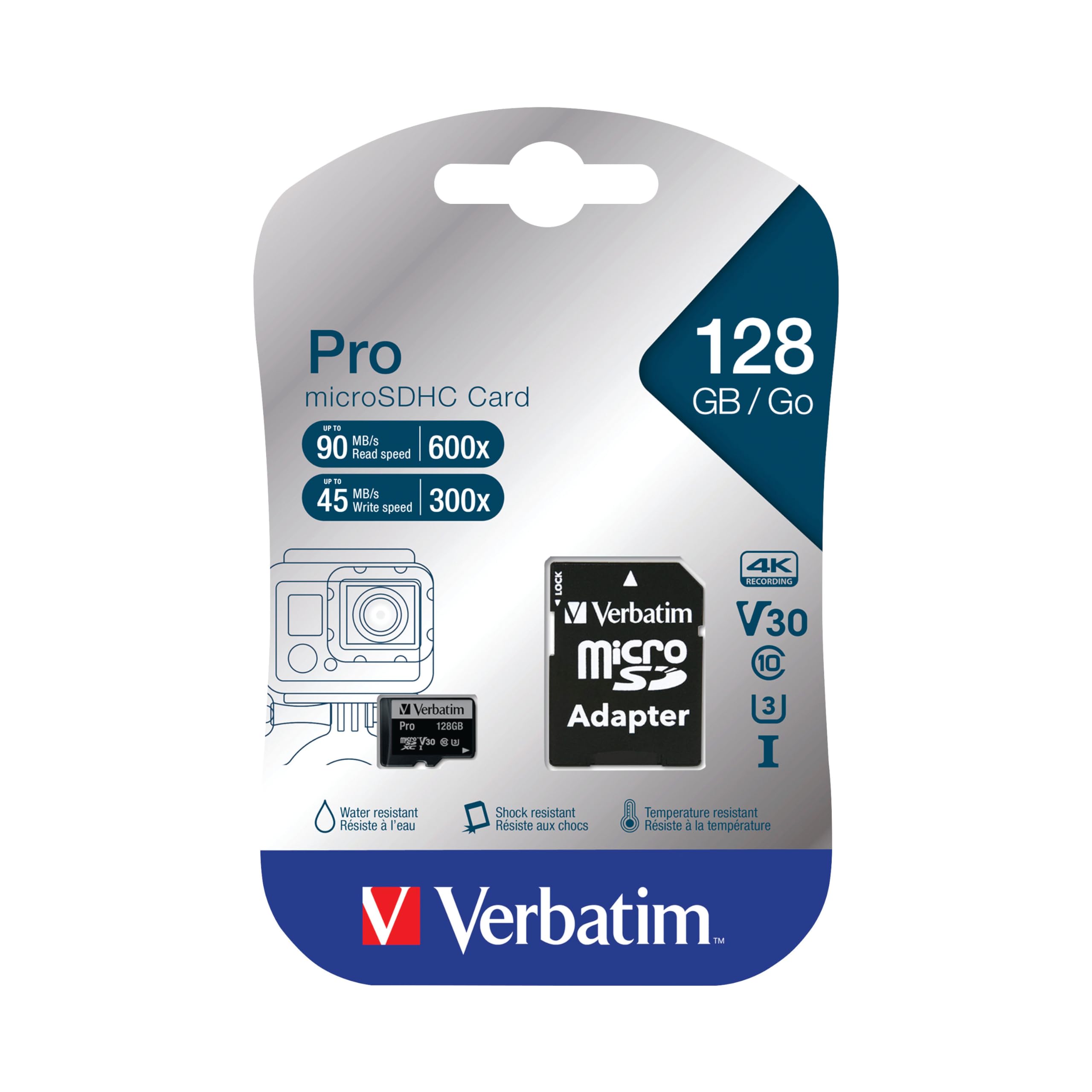 Pro 128 gb microsdxc uhs-i classe 10