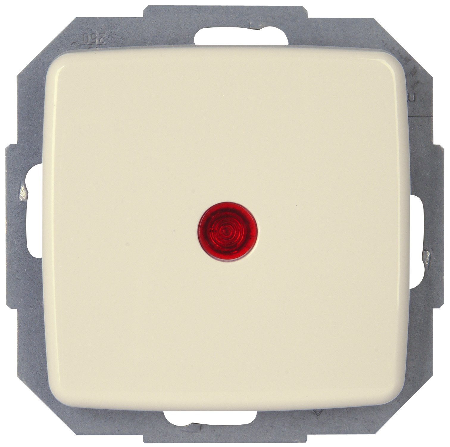 Kopp Rivo 586667080 Double-Throw Control Switch Illuminated, White