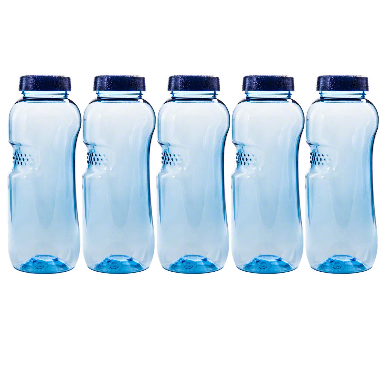IMHA Trinkflaschen BPA-frei Tritan Wasserflasche (5 x 500 ml)