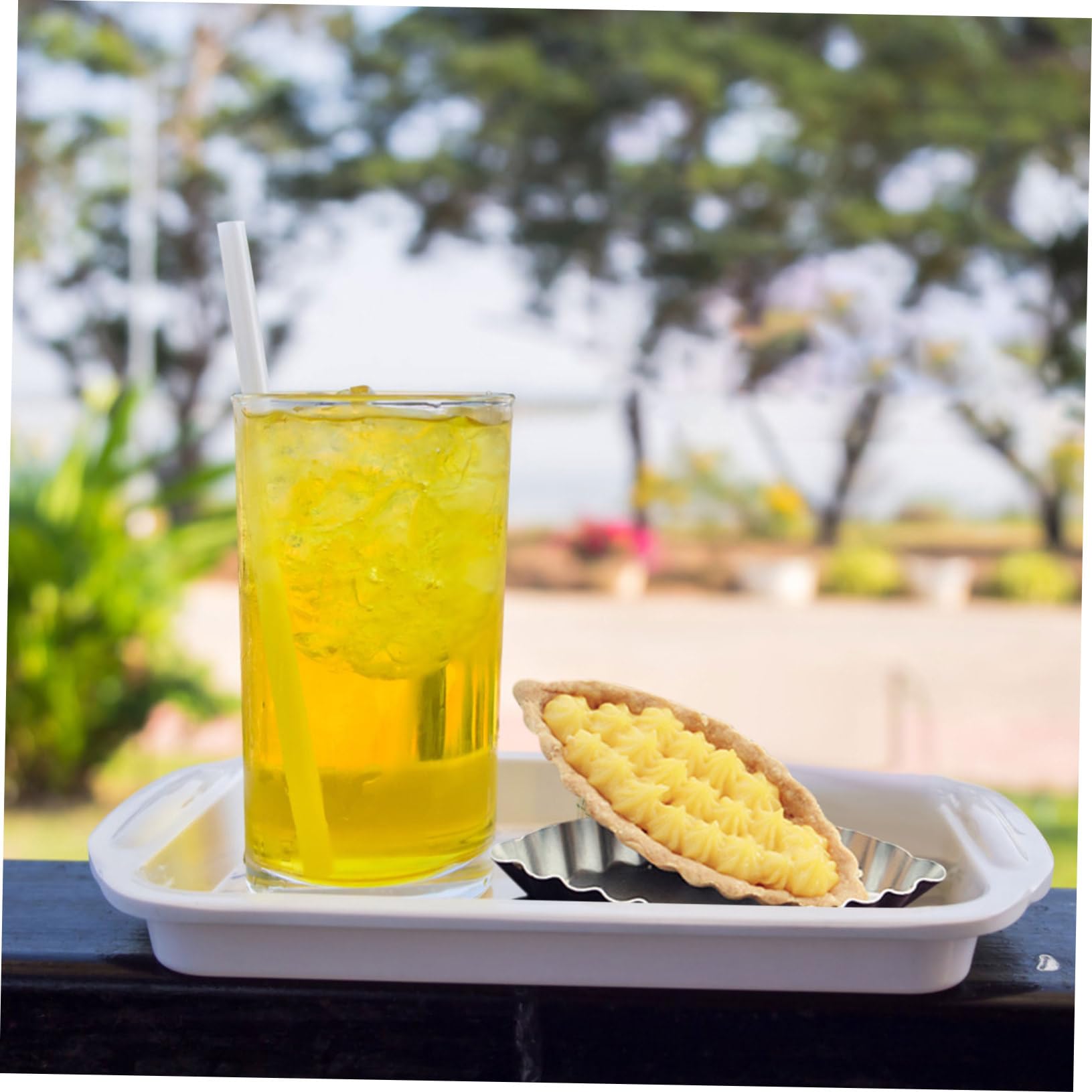 SOLUSTRE Mini Cake Pans Set Aluminum Boat Mold Non-stick Baking Molds for Egg Tart