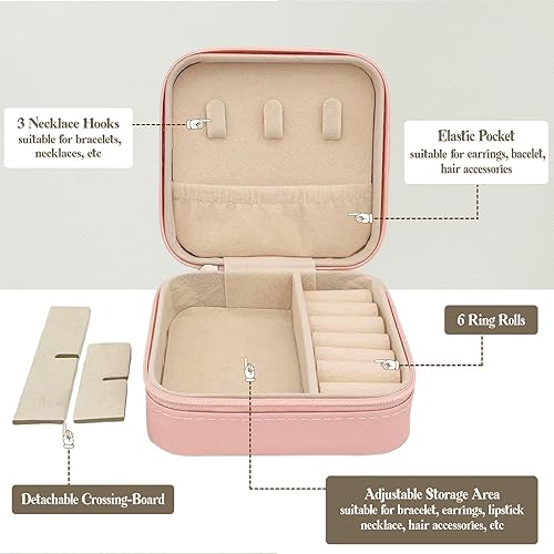 Miniatura 3 de ZomefinKiu Mini caja de almacenamiento de joyería de 30 cumpleaños para mujer, botella de perfume recargable de 30 cumpleaños, regalo para mujer de