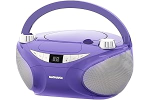 Magnavox MD6949 Bluetooth Boombox CD Player with Radio