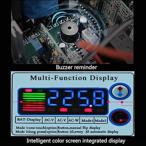 Miniatura 3 de YNITJH Convertidor de corriente de onda sinusoidal pura de 5000 W6000 W7000 W, CC 12 V24 V48 V60 V a CA 110 V220 V, convertidor de corriente con