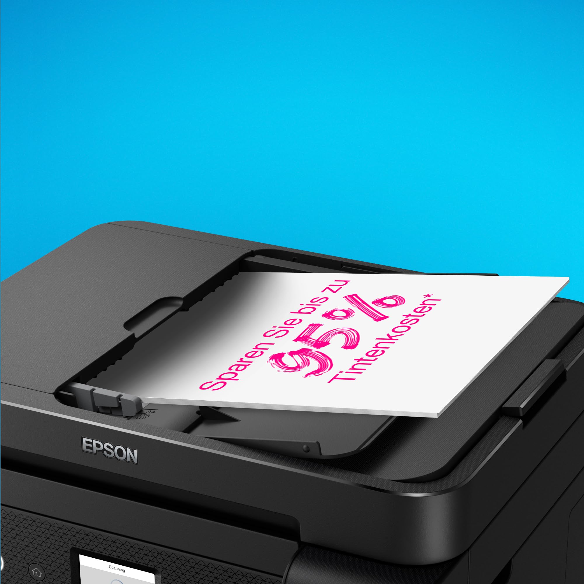 Epson EcoTank ET-4850 A4-Multifunktions-Wi-Fi-Tintentankdrucker, mit einem im Lieferumfang enthaltenen Vorrat an Tinten bis zu 3 Jahren