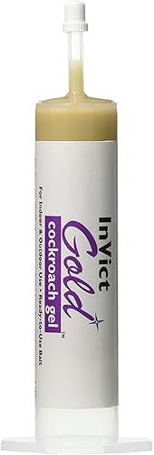 Rockwell Labs - Invict Gold - Gel para Cucarachas - 4 Tubos, 4 Tubos de 35 Gramos