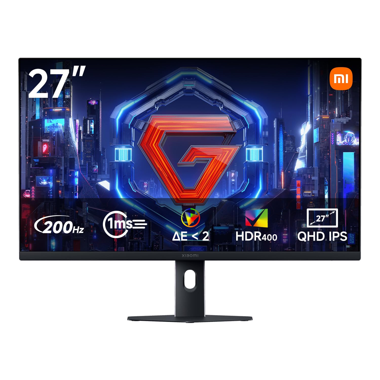 XIAOMI G27Qi 2026 27 Inch 2K Gaming Monitor, 200Hz, 1ms GTG