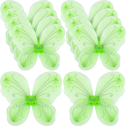 Chivao 10 alas de hada, alas de mariposa, decoración de boda, disfraz de cumpleaños, Navidad, fiesta, recuerdos para niños y niñas