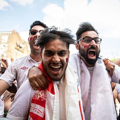 Miniatura 3 de Adhesivo de tatuaje de bandera nacional, kit de tatuaje falso temporal actualizado para niños y adultos, Copa del Mundo de Fútbol, desfile de